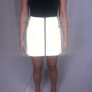 Reflective 3M Mini Skirt w/Zipper